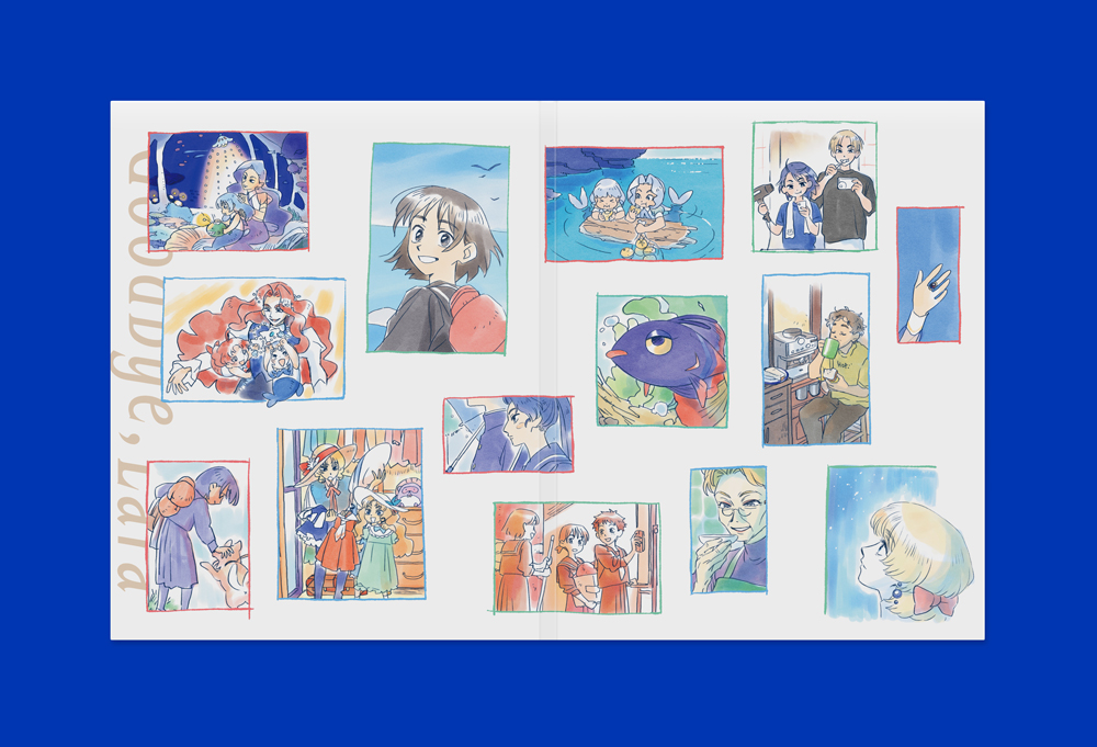 キャラクターデザイン・谷紫織描き下ろしデジパック
