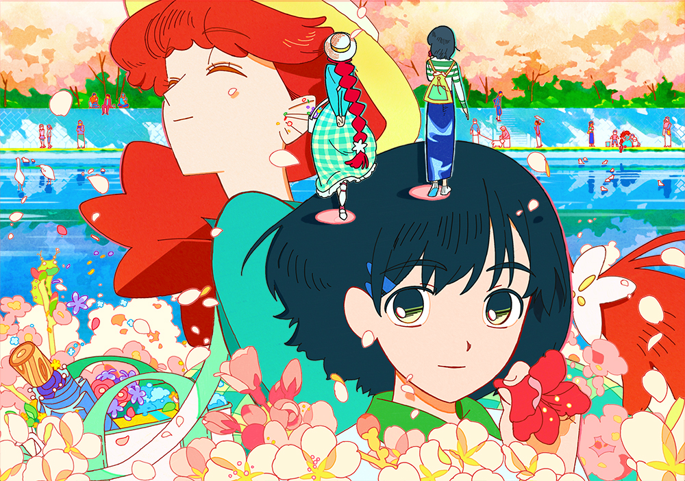 ララと茉里と過ごす四季 春ビジュアル